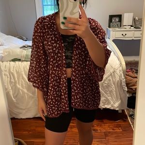 Cardigan from subdued